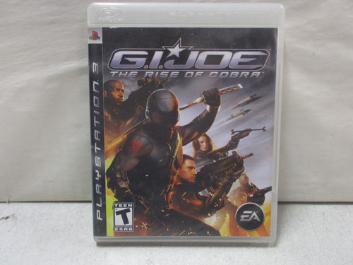 Jeu PS3 G.I. Joe: The Rise Of Cobra - Version USA (NTSC), En Très Bon état Avec Boîte Et Notice