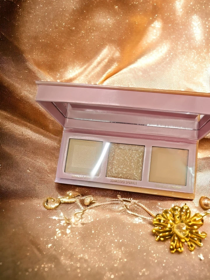 ESSENCE Highlighter Palette Love That GLOW & BRONZE Lidschatten Rouge Blush Top - Bild 3 von 4