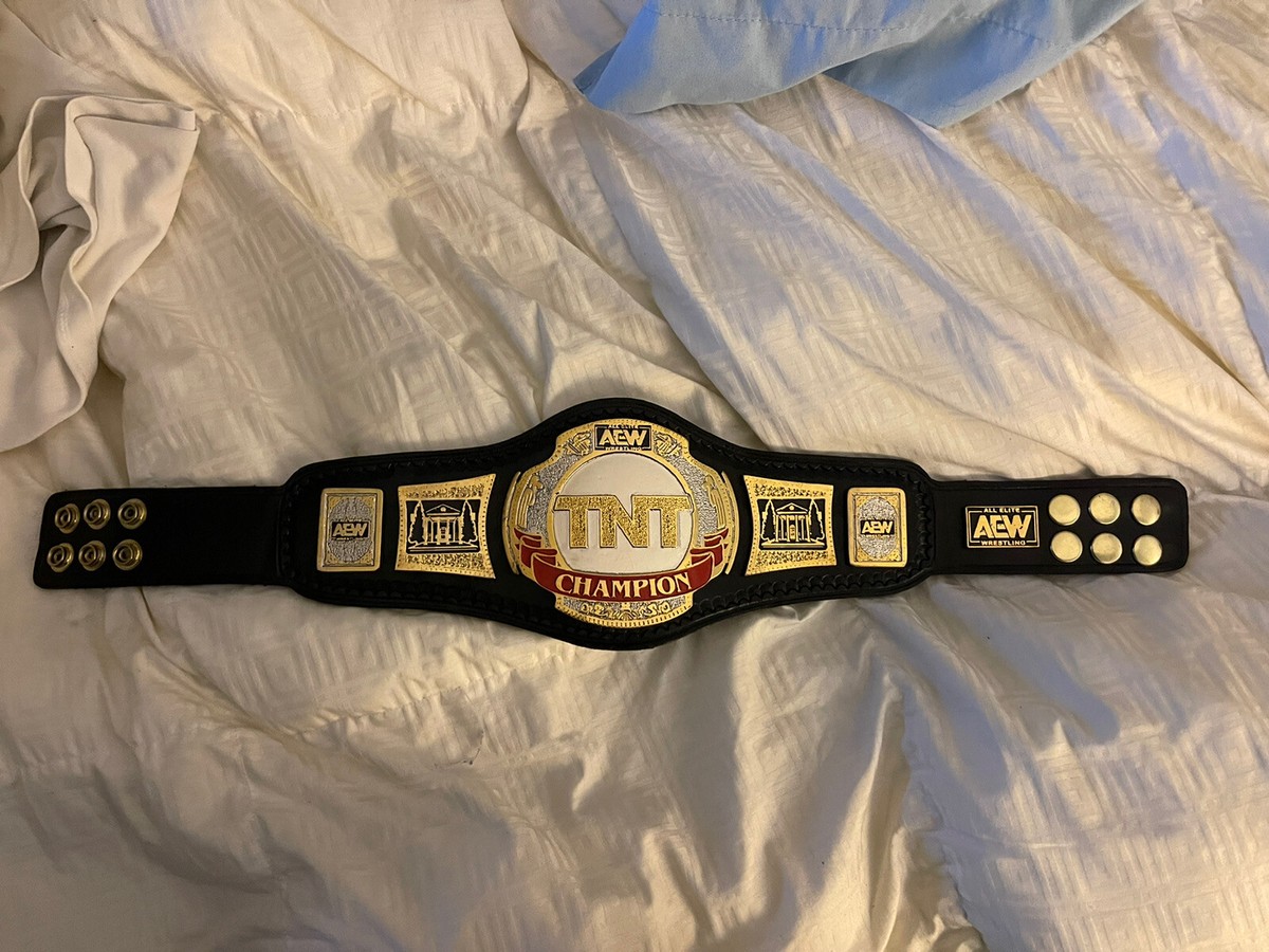 WWE AEW TNT Championship Mini belt