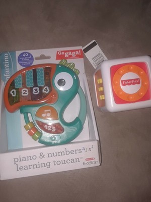 infantino piano & numbers learning toucan
