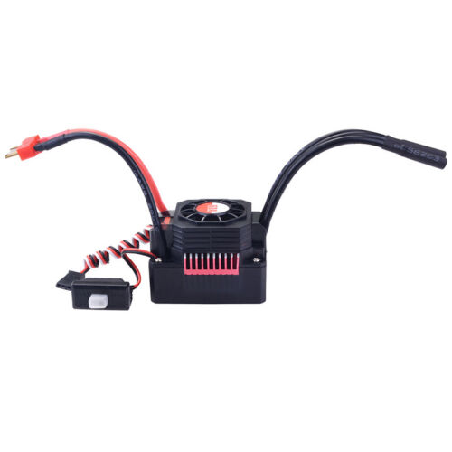 SURPASS HOBBY 60A ESC Electric Speed control Waterproof 1/10 1/12 RC Car Motor - Picture 3 of 10