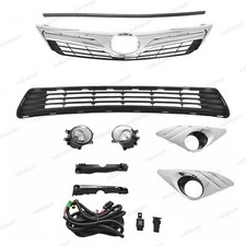 For 2012-14 Camry Lexle Front Upperlower Grille With Seal Fog Light Assembly