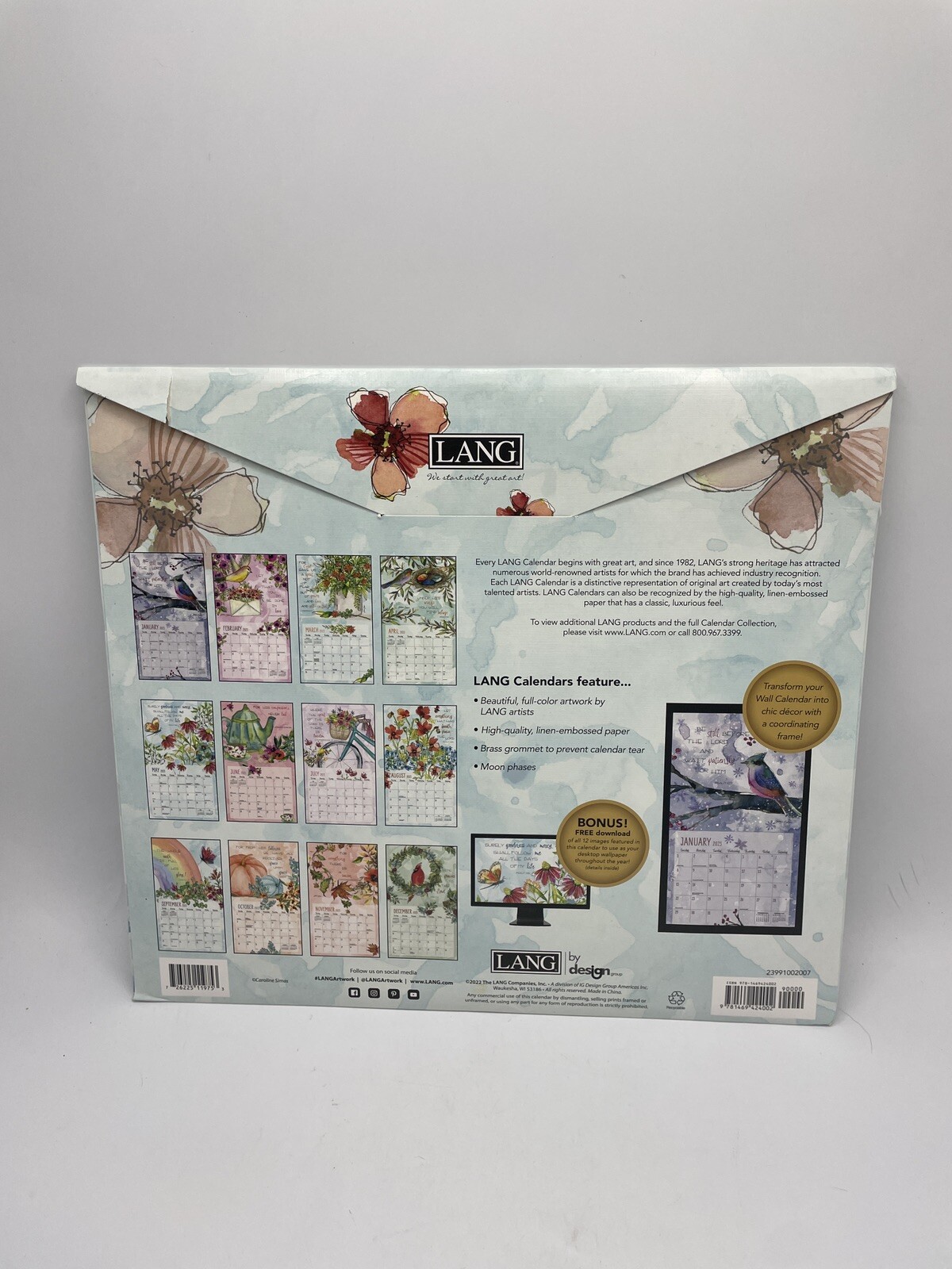 Lang Multiple Blessings 2023 Wall Calendar w | eBay