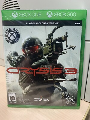 Crysis 3 Xbox One/Xbox 360 Game XB1 Series X BRAND NEW FACTORY SEALED!!!