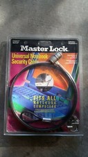 Master Lock Notebook Security Cable 64032 Fits Most Notebook Computers Old Stock