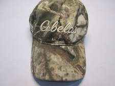 Cabelas Unisex Youth One Size Baseball Cap Khaki Adjustable Logo Print