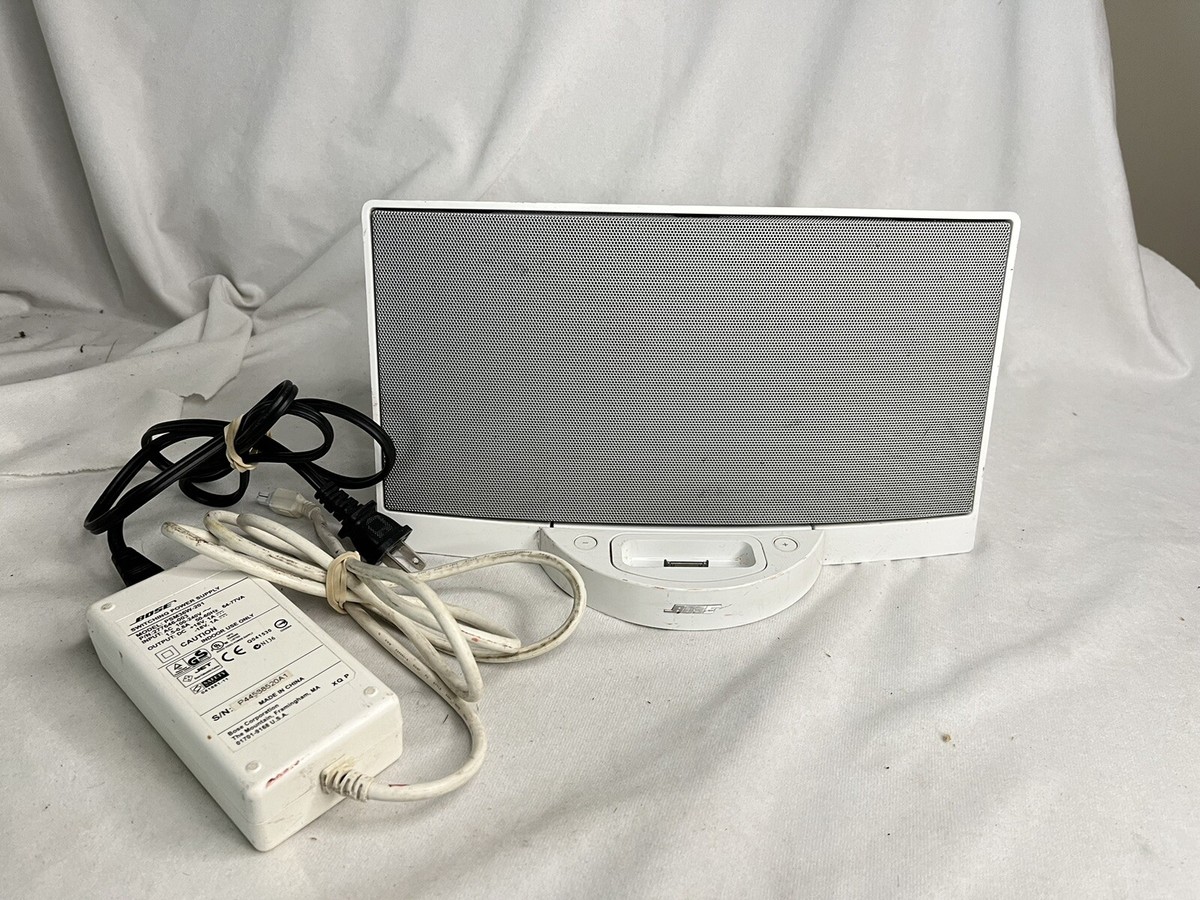 BOSE SoundDock ポータブルデジタル音楽システム ホワイト
