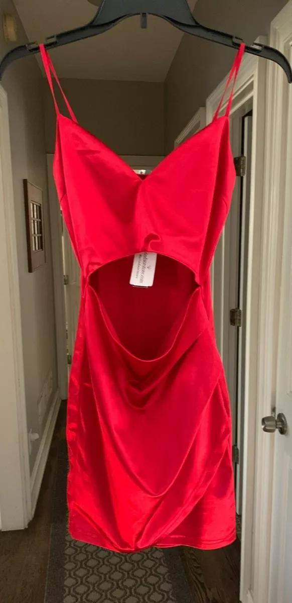 Windsor red dress short cheap