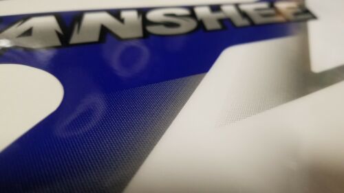 2000 yamaha banshee full graphics decals kit blue THICK AND HIGH GLOSS - Picture 4 of 4