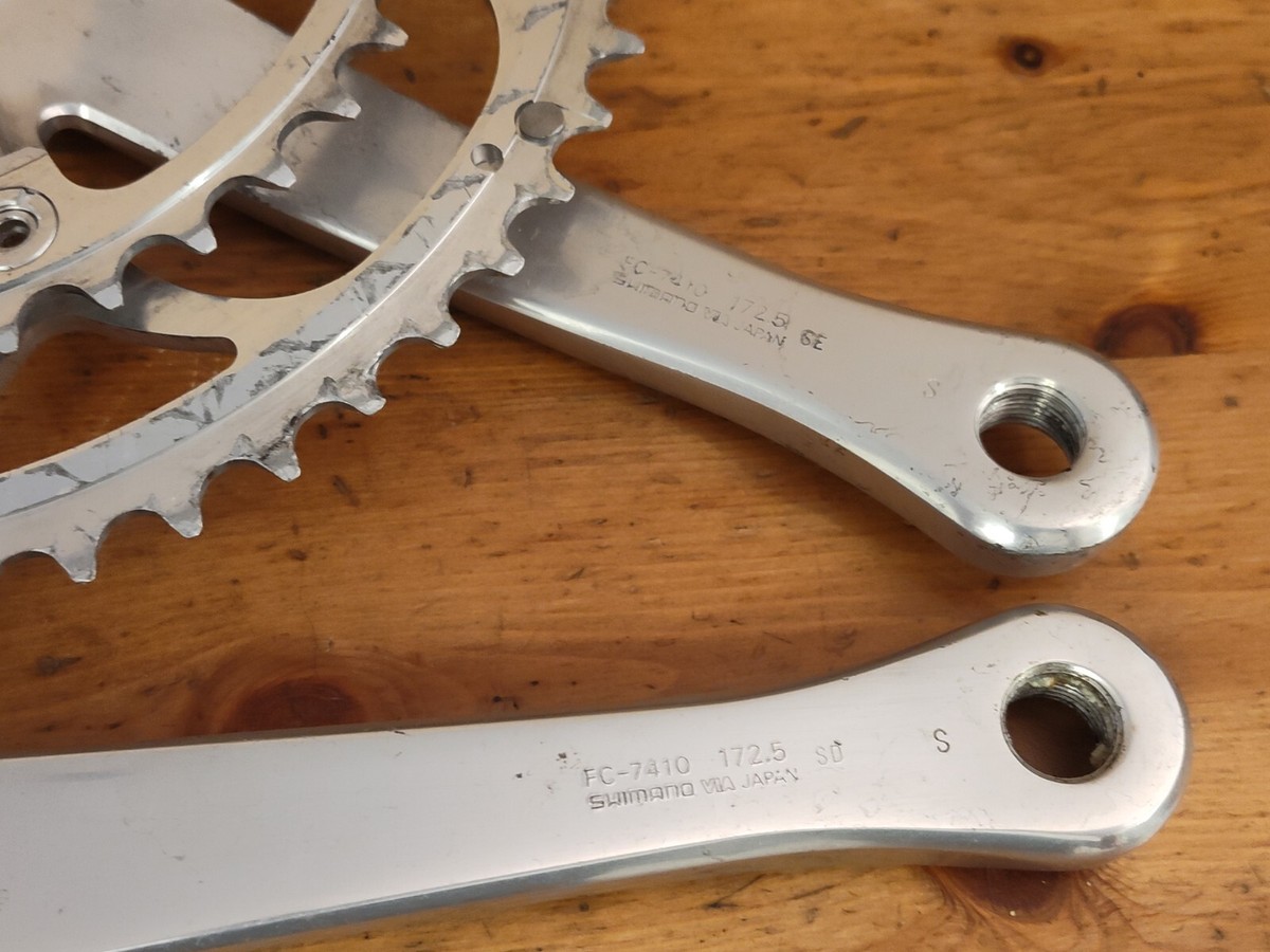 Shimano Dura Ace 7410 Crankset 175 53/39 7400 | eBay