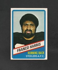 1976 Wonder Bread Franco Harris #3 ~~ Pittsburgh Steelers HOF
