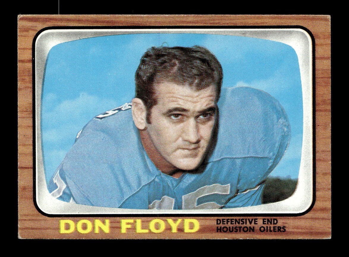 1966 Topps #54 Don Floyd Oilers VG-EX *6K