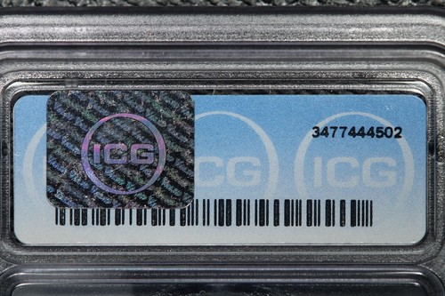 1858 Large Letter Flying Eagle Cent 1c ICG - F12 - Picture 4 of 4
