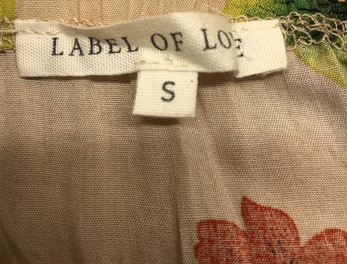 Label of Love New Maxi Dress Womens Small Flutter Sleeves Tropical Beach Elastic - 第 8/9 張圖片