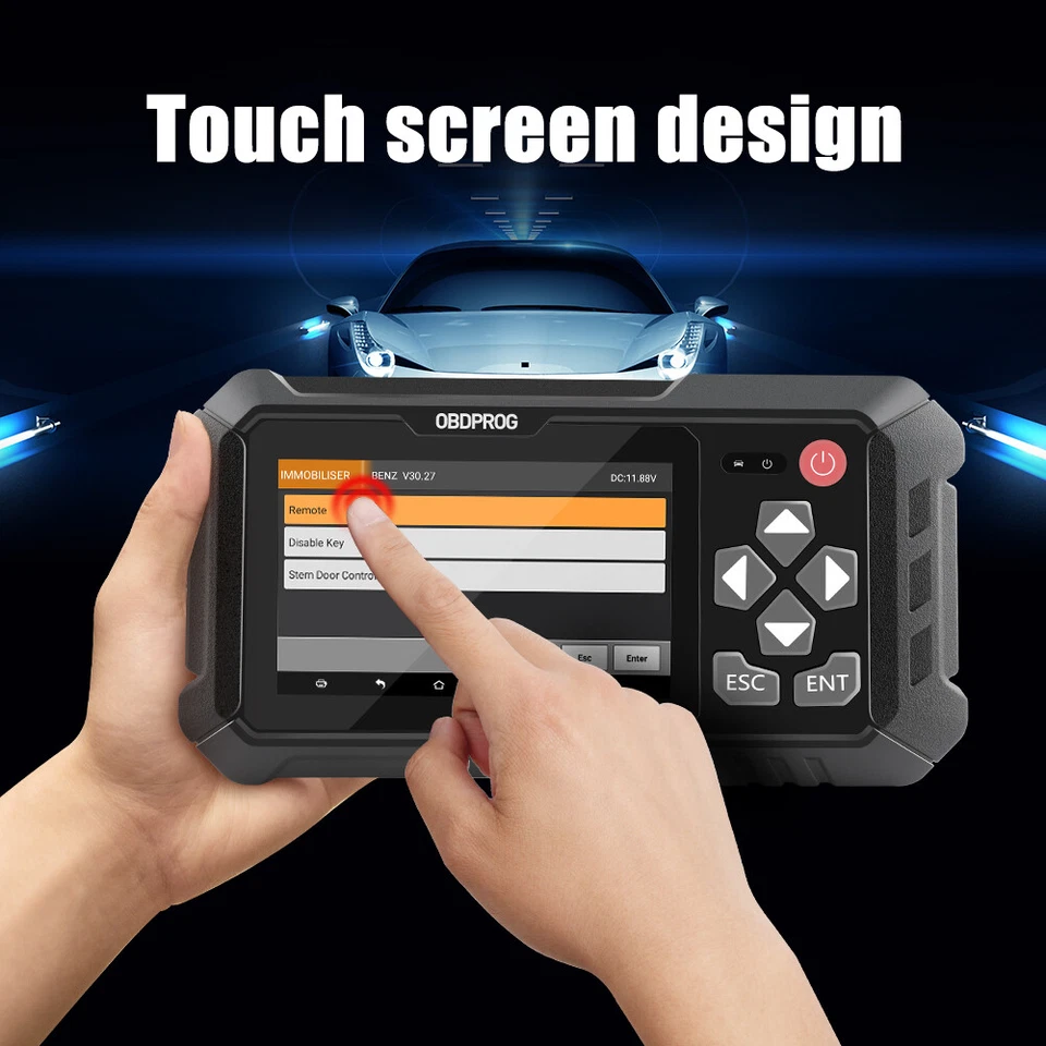 OBDPROG 501 Coche OBD2 IMMO Llavero Programador Programación Remota Herramienta Inmovilizadora Foto 2 de 4