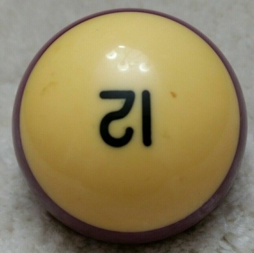 #12 Pool Ball. Antique, Vintage And Current Style Balls. Many To Choose From. - Picture 169 of 615