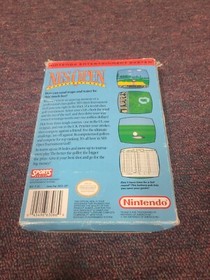 NES Open Tournament Golf Nintendo