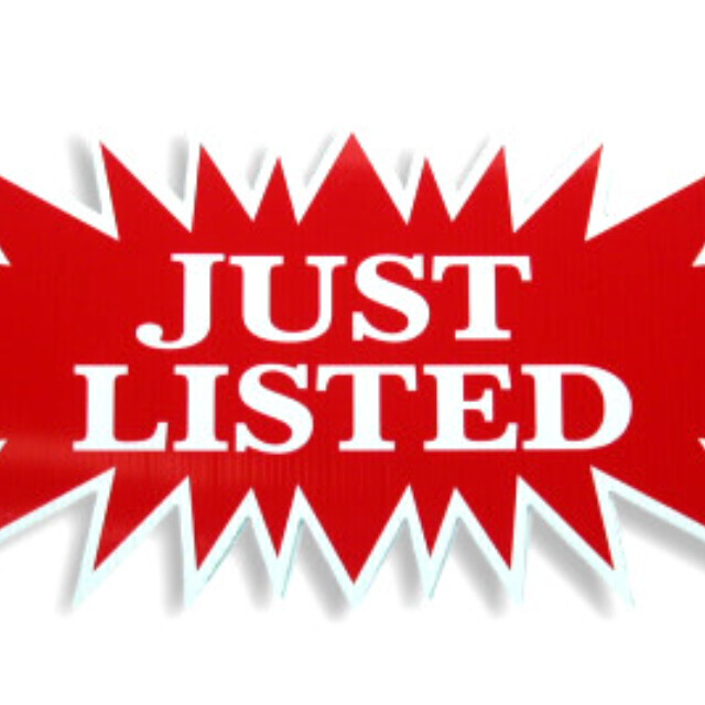 Just Listed