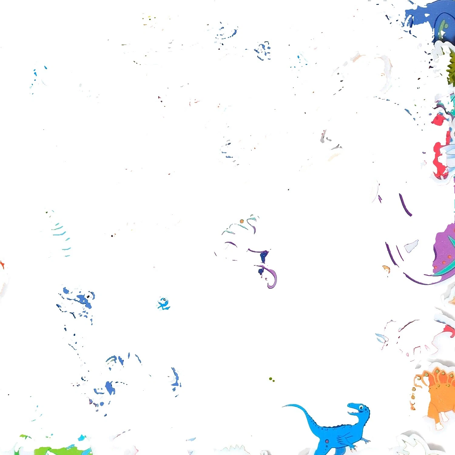 恐龙泡沫剪贴簿贴纸