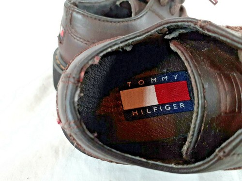 Neu - braune Oxford-Schuhe von Tommy Hilfiger für Jungen, Größe 4 - Bild 5 von 5