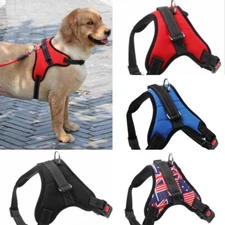 Adjustable Dog Harness Light Padded Strap Gear Lightweight Diff Sizes/Colors