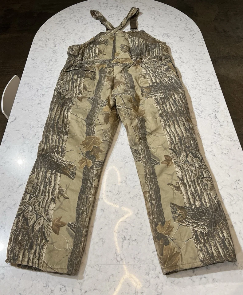 Men’s Duxbak Camo Quilted Overalls Size 46 X 30 - Hunting - Image 3 of 4