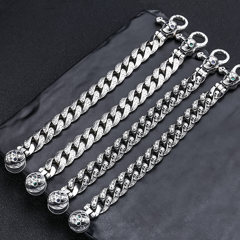 Heavy Solid 925 Sterling Silver Vintage Cuban Link Men 13MM Heavy Solid 925 Sterling Silver Vintage Cuban Link Men 13MM