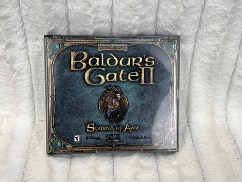 Baldur's Gate 2 II: Shadows of Amn (PC, 2000) 4 Disc Set - NICE!
