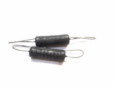 Lot of 2 Dale Mil Spec 130 ohm 6.5w 5 Wire Wound Resistors New Hi Volt NEW 