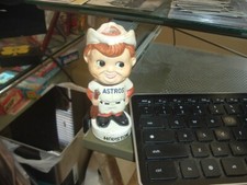 1961 - 1963 Bobble Head Nodder Houston Astros Mini Miniature White Base
