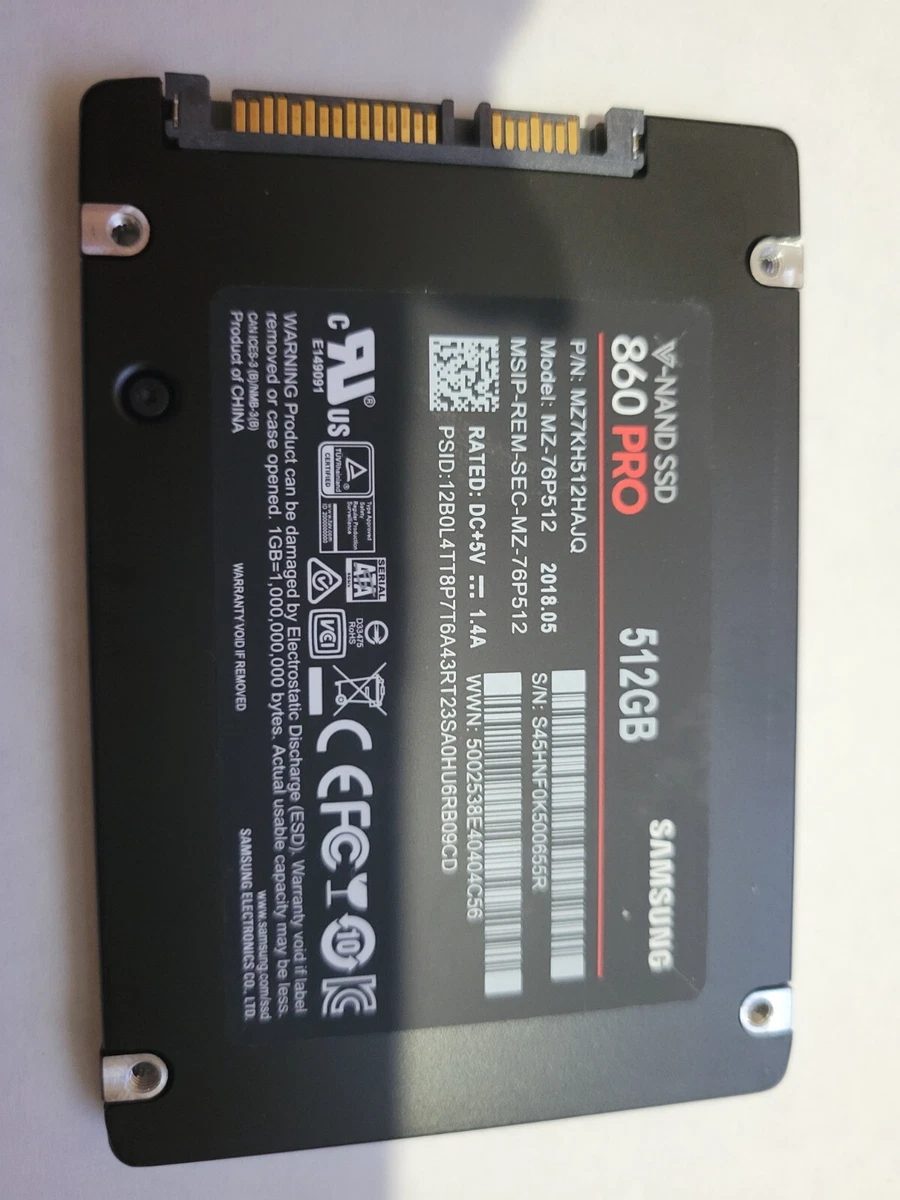 Samsung SATA III 512GB Hard Drives (HDD, SSD & NAS) for sale | eBay
