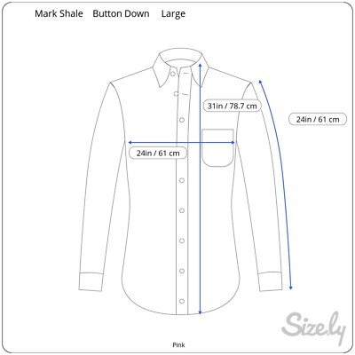 large dress shirt size chart G-Style USA Mens Regular Fit Dress Shirt, Long Sleeve, Solid Color, White,  Semi-Spread Collar, 16-16.5 - 32-33