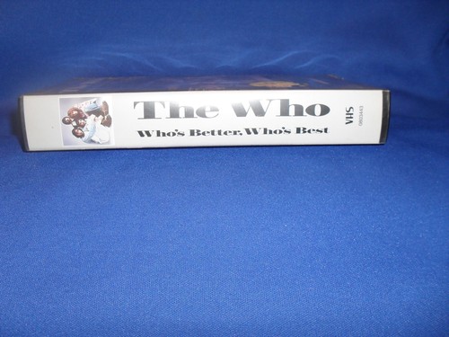 THE WHO WHO'S BETTER WHO'S BEST - VHS VIDEO - Picture 3 of 5