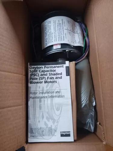 Dayton 4M263 Condenser Fan Motor 1/2HP 825RPM 208-230V 60HZ