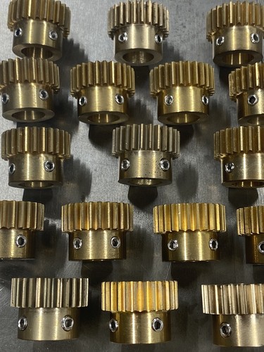 KHK BRASS SPUR GEAR MODULE 1 -26 TEETH EXPERIMENT PROTOTYPE HOBBY 14 MM BORE