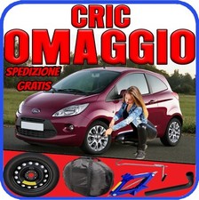 Ersatzrad 4-Loch 15 Für Den Ford Ka Mit Wagenheber + Schlüssel Tasche P