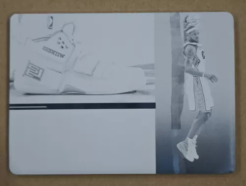 2022-23 NOIR SNEAKER SPOTLIGHT PLATE 1/1 LEBRON JAMES