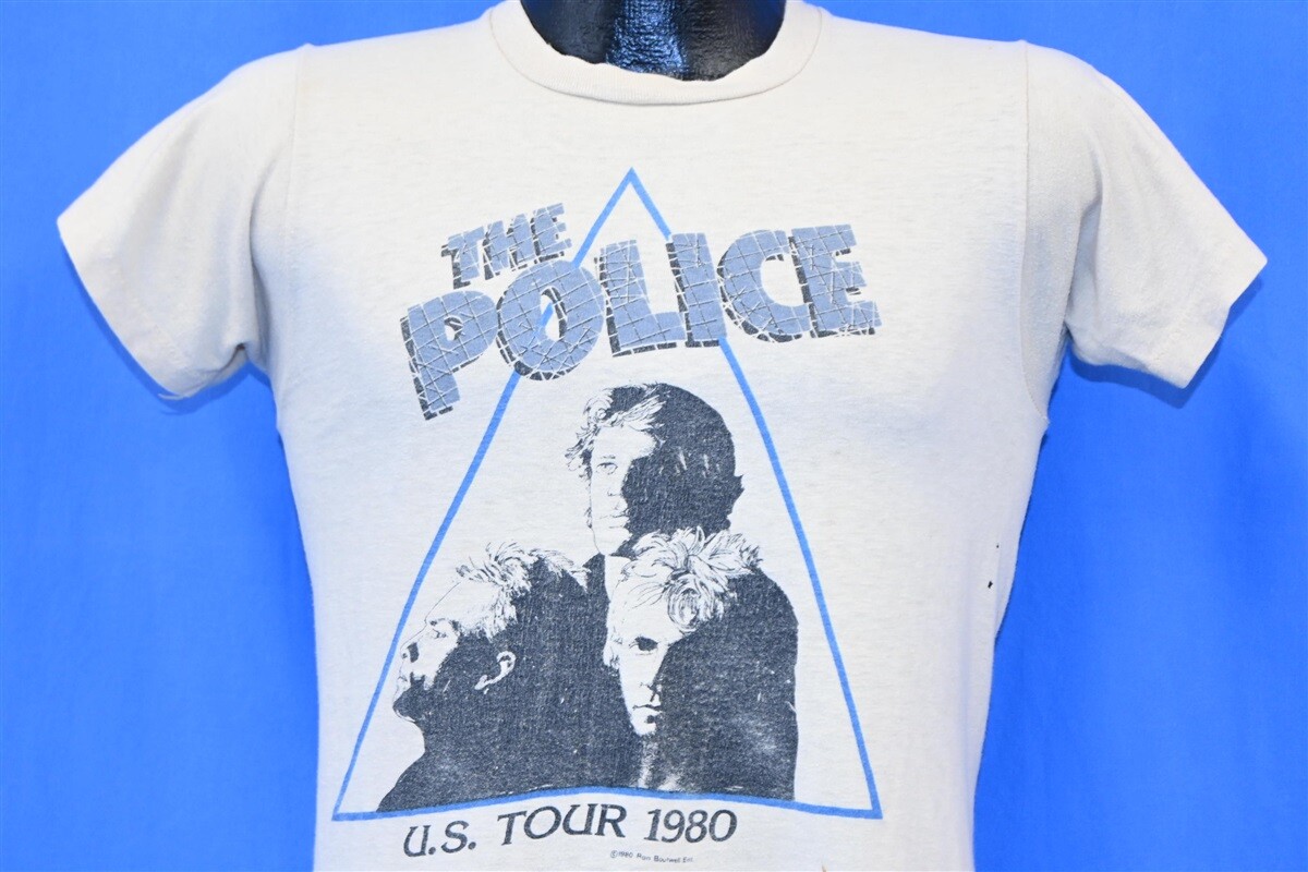 80’s vintage THE POLICE tee 1983 Tシャツ 80's vintage THE POLICE tee 1983 Tシャツ Tシャツ・アパレル