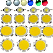 10Pcs 7W 5W 3W 1W LED COB Chip 110V 220V High Power LED Chip Beads Light Lamp ED