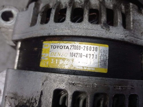 Lichtmaschine Generator für TOYOTA RAV 4 III (A3) 2.2 D 4WD 27060-26030 - Bild 8 von 9
