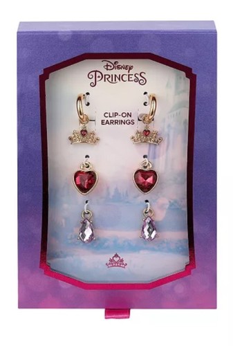 Disney Kinder Prinzessin Mehrfarbig Ohrring Set-Multi - Bild 2 von 3