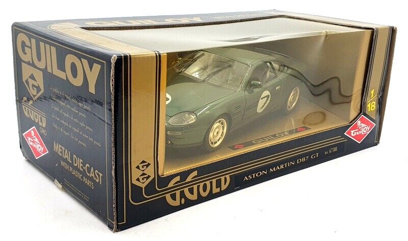 Aston Martin DB7 1/18スケールGUITOY DUNHILL Guiloy 1/18 Scale Diecast 67580 - Aston Martin DB7 #7