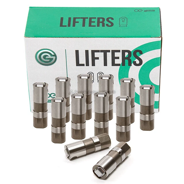 Elevadores de rodillos hidráulicos aptos para 96-06 Chevrolet GMC Isuzu Oldsmobile 4.3 OHV VORTEC Foto 2 de 4