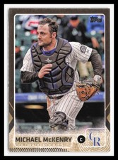 2015 Topps Update Gold #US239 Michael McKenry #/2015 Colorado Rockies SP RC