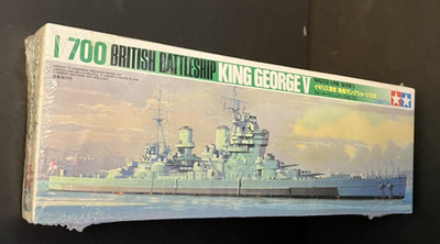 Tamiya WL HMS King George V Battleship 1/700 77525 NIB Sealed WWII Model