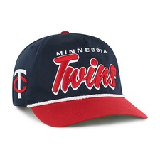 '47 Brand Hitch Minnesota Twins '47 MLB Navy Strapback Hat