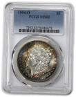 1904 O PCGS MS62 - Toned Silver Morgan Dollar $1 US Coin #63266A