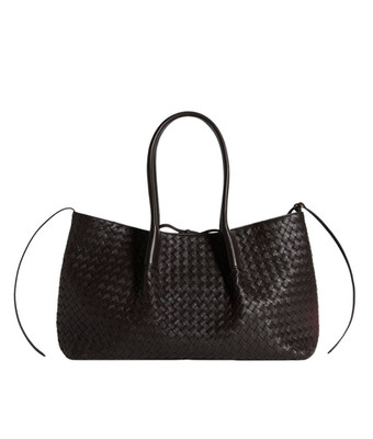 BOTTEGA VENETA Pinacoteca Large $4900 Espresso/Ecru Reversible