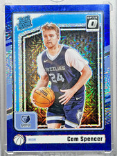 Cam Spencer 2024-2025 Optic Rated Rookie #269 BLUE MOJO /24 Grizzlies