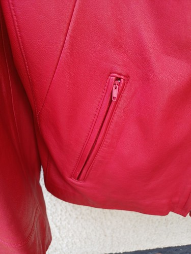 Leder Designer Jacke Größe 38/40 Brustweite. Designermarke. Zweimal getragen. - Bild 3 von 11